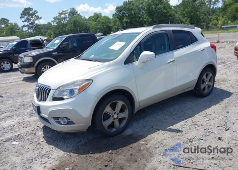 2014 Buick Encore Premium z USA, uszkodzony, nr VIN KL4CJHSB5EB561890